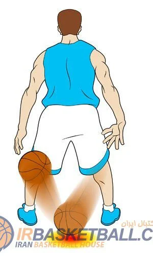 انواع دریبل های بسکتبال