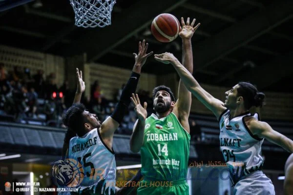 بسکتبال سوپرلیگ غرب آسیا/ ذوب‌آهن عقب افتاد، مساوی کرد و برد